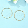 304 Stainless Steel Hoop Earrings X-EJEW-N0016-11G-H-5