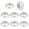8Pcs 925 Sterling Silver Spacer Beads STER-BC0001-78-1