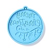 Christmas Ball with Word Pendant Silicone Molds LS-DIY-K051-22-1