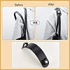 3Pcs 3 Colors Cowhide Leather Bag Strap Covers FIND-OC0002-05-3