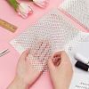 Iron on Polyester Mesh Ornament Accessories DIY-MA0003-30A-3