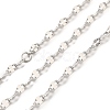 Tarnish Resistant 304 Stainless Steel Dapped Chains STAS-B040-01P-1