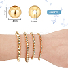 Brass Spacer Beads KK-PH0006-38C-2
