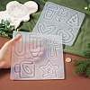2Pcs 2 Styles Paperclip Silicone Molds DIY-TA0015-09-6