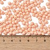 6/0 Opaque Baking Paint Glass Seed Beads X1-SEED-M012-02A-18-4