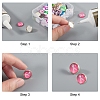 Flatback Glass Cabochons for DIY Projects GGLA-PH0005-12mm-06B-6
