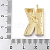 Brass Pendants PALLOY-S036-01G-K-3