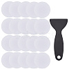 Flat Round PEVA Bathtub Non-Slip Stickers AJEW-CN0003-85A-6
