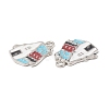 Alloy Enamel Pendants ENAM-G212-21P-3