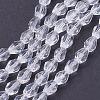 Glass Beads Strands X-GLAA-R024-6x4mm-12-1