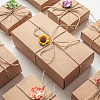 Kraft Paper Folding Box CON-WH0010-01F-C-5