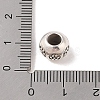 Tibetan Style Alloy European Beads TIBE-Q090-46AS-3