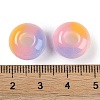 Triple Color Resin European Beads RESI-F055-06E-3