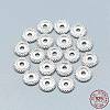 925 Sterling Silver Granulated Spacer Beads STER-T002-72S-1