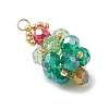 Glass Christmas Tree Pendants PALLOY-MZ00976-01-3
