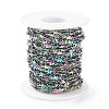 Rainbow Color 304 Stainless Steel Link Chains STAS-P219-74M-2