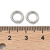Tarnish Resistant 304 Stainless Steel Open Jump Rings STAS-E067-09-8mm-4