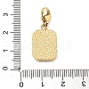 304 Stainless Steel Enamel Pendant Decoration STAS-L283-51G-4