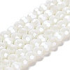 Electroplate Opaque Glass Beads Strands LS-EGLA-A035-P8mm-A01-1