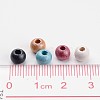 Round Natural Wood Beads X-WOOD-Q017-6mm-M-LF-4