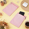 Canvas Cloth Zipper Bags ABAG-WH0077-09A-02-4