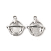 Non-Tarnish 304 Stainless Steel Pendants STAS-B032-31P-2