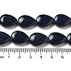 Synthetic Blue Goldstone Beads Strands G-P528-L06-01-5