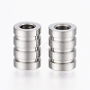 Tarnish Resistant 304 Stainless Steel Tube Beads STAS-G161-12P-1