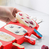 30Pcs 10 Colors Reusable Acrylic Paillette Cakesicle Sticks DIY-GA0002-46-5