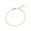 304 Stainless Steel Ball Chain Bracelets STAS-OY012-98G-1