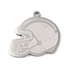 Non-Tarnish 201 Stainless Steel Pendants STAS-C095-12P-1
