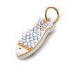Printing 304 Stainless Steel Pendants STAS-K304-13B-G-2