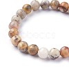Natural Crazy Agate Beads Stretch Bracelets BJEW-F380-01-B06-3