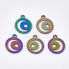 Ion Plating(IP) 201 Stainless Steel Charms STAS-Q201-JN202-3