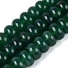 Dyed Natural Agate Beads Strands G-Q606-44B-02-2
