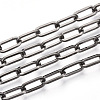 Unwelded Iron Paperclip Chains CH-S125-02F-B-1
