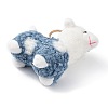 Cute Alpaca Cotton Keychain KEYC-A012-02D-3
