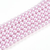 Baking Paint Pearlized Glass Pearl Bead Strands HY-N002-3mm-C03-2