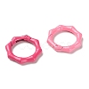 10Pcs Spray Painted Alloy Spring Gate Rings FIND-YW0001-61-2