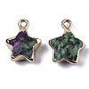 Natural Ruby in Zoisite Pendants G-N326-36G-2