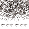 200Pcs 304 Stainless Steel Bead Tips STAS-UN0029-20-1