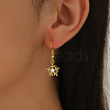 Brass Dangle Earrings XP1117-4-1