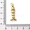 Brass Micro Pave Cubic Zirconia Pendants KK-R217-01G-09-3