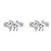 Non-Tarnish 304 Stainless Steel Open Cuff Ring RJEW-S405-156P-A-3