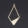 201 Stainless Steel Pendants STAS-N090-JN792-2-1