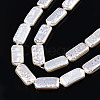 ABS Plastic Imitation Pearl Beads Strands KY-N015-06-A05-3