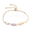 Adjustable Brass Slider Bracelets BJEW-JB05182-2
