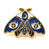 Alloy Enamel Brooches JEWB-P006-B01-1