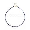 4Pcs 4 Colors Glass Seed Beaded Necklaces Set for Women NJEW-JN03950-4