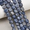 Natural Blue Aventurine Beads Strands GG-CBA787B-A17-1